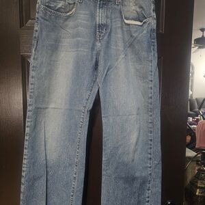 Men's Relaxed Fit Blue Jeans
